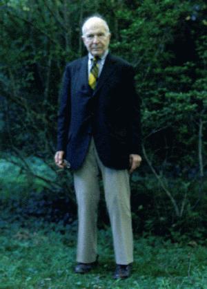 Arthur Warner standing