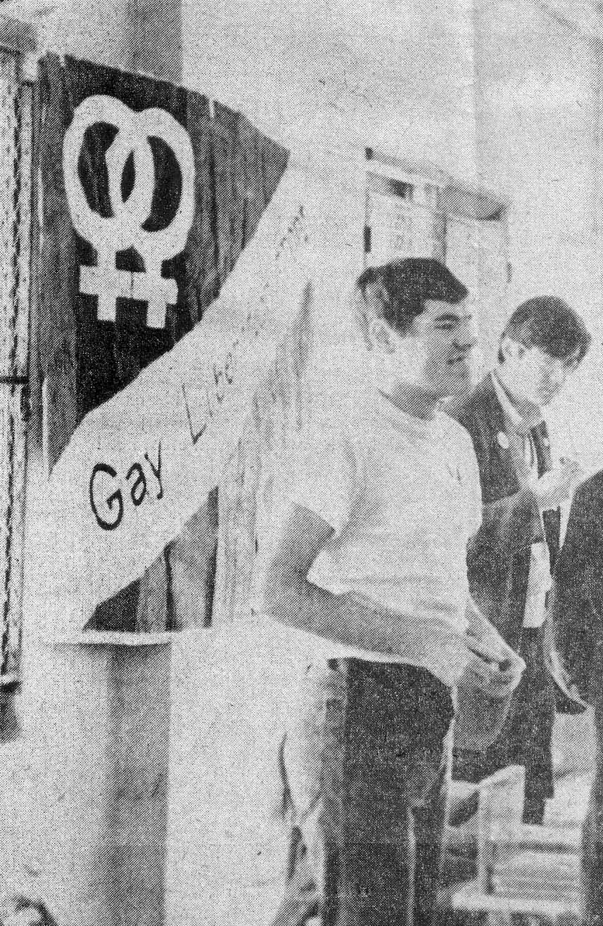 Photos of John O'Brien & John Lauritsen, Cleveland, Febr. 1970.