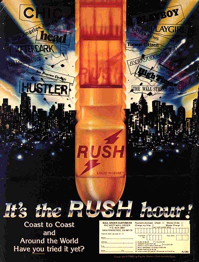 RUSH advertisement.