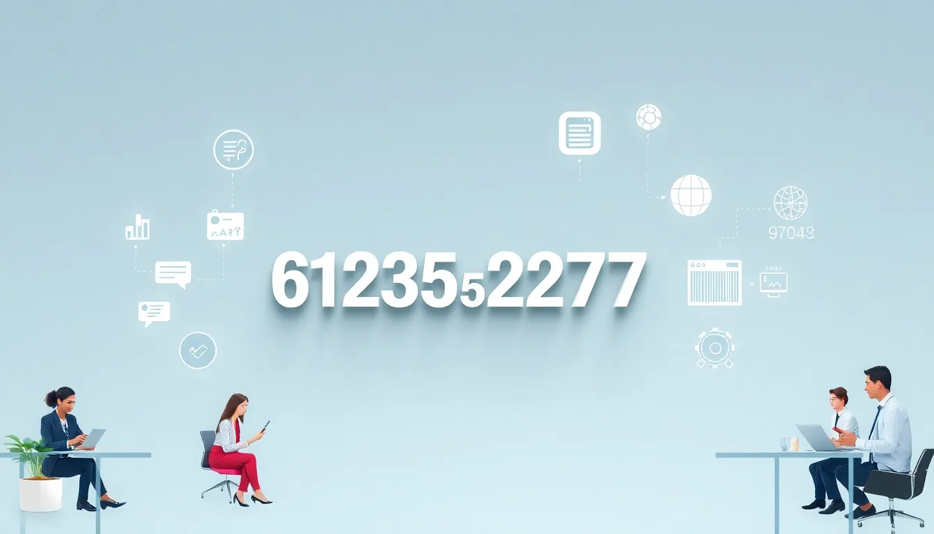 Infographic illustrating the significance of the number 6125525277.