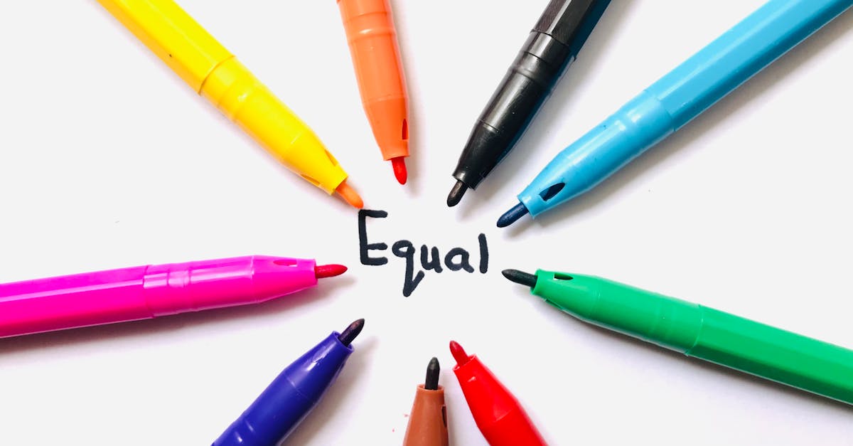 different ways to write